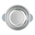2-In-1 Stainless Steel Bowl - Steel Blue
