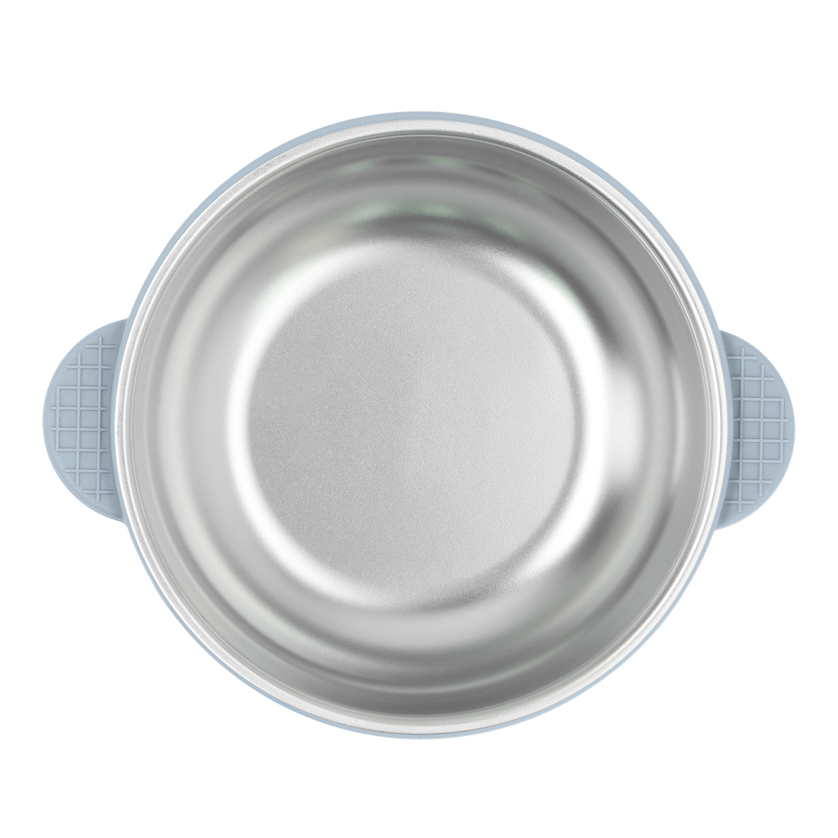 2-In-1 Stainless Steel Bowl - Steel Blue