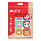 Snapkis Official Natural Mosquito Repellent Patches with 6 fun designs including unicorn, panda, lion, and dinosaur. DEET-free.