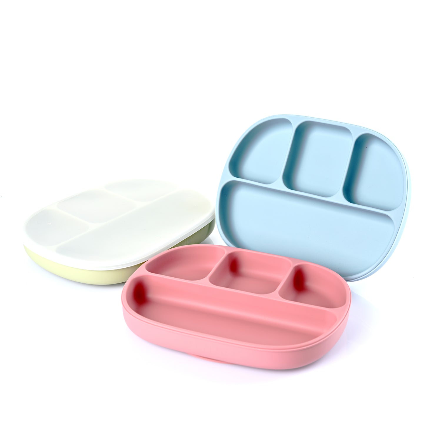 Silicone Suction Plate w/ Divider