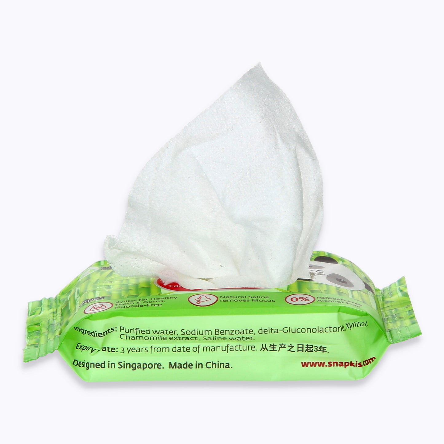Bamboo Face Tooth & Nose Wipes